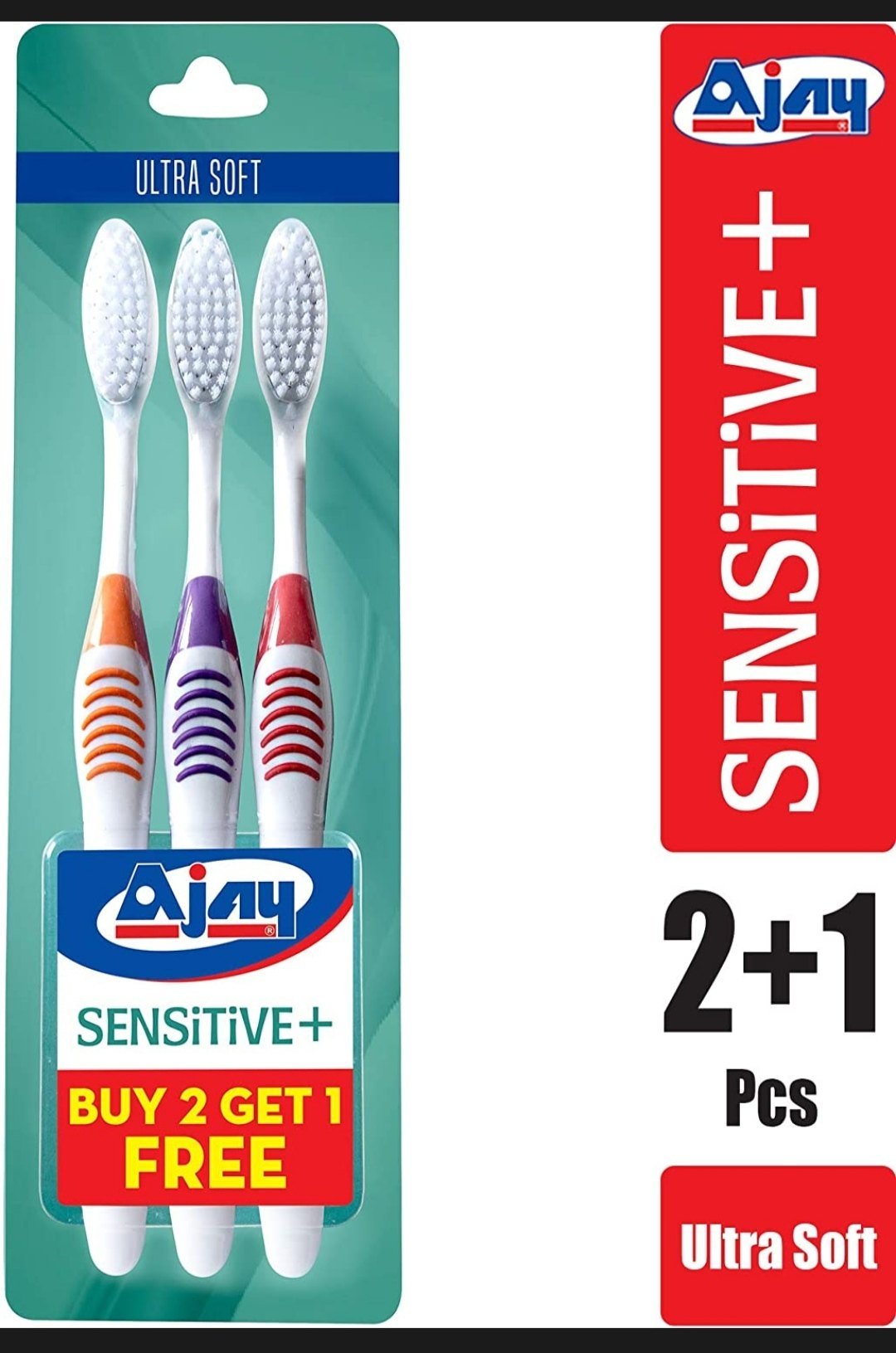 AJAY SENSITIVE BRUSH (2+1 FREE)