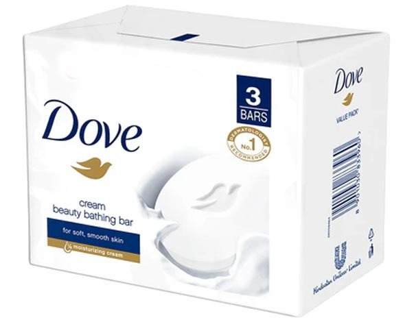 DOVE 3*75G OVERWRAP