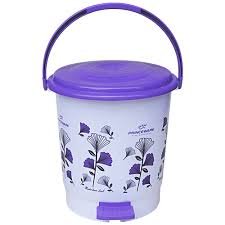 PEDAL DUST BIN PRINTED 7N