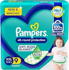 PAMPERS XXL 15-25(9P)