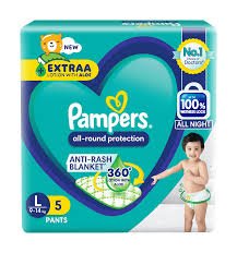 PAMPERS L 9-14(10P)