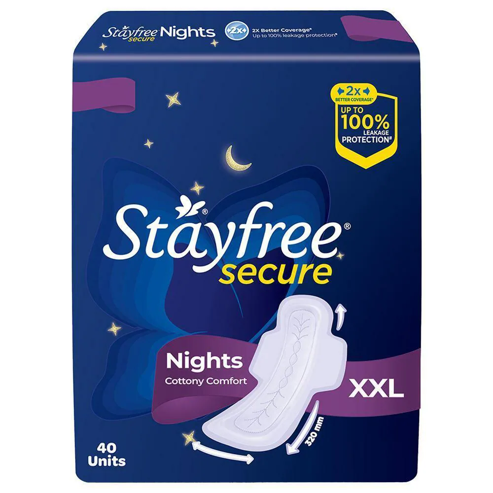 STAYFREE NIGHT XXL 40PCS