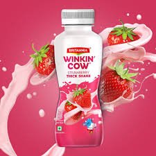 BRITANIA WINKIN COW (STRAWBERRY)